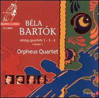 Bartok: String Quartets 1, 3, & 4 - Orpheus String Quartet