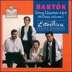 Bartok: String Quartets 4 & 6; Duos Vol.1