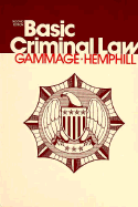 Basic Criminal Law