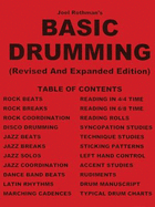 Basic Drumming Revised and Expanded Edition - Rothman, Joel