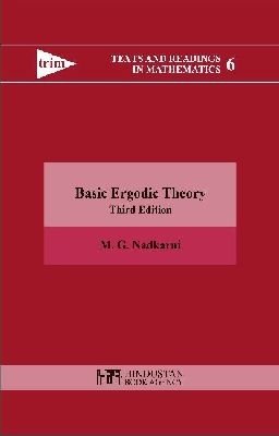 Basic Ergodic Theory - Nadkarni, M. G.