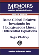 Basic Global Relative Invariants for Homogeneous Linear Differential Equations