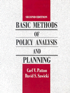 Basic Methods of Policy Analysis and Planning