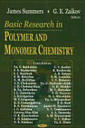 Basic Research in Polymer and Monomer Chemistry