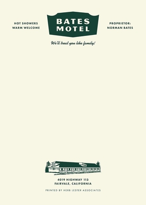 Bates Motel: Fictional Hotel Notepad Set - 