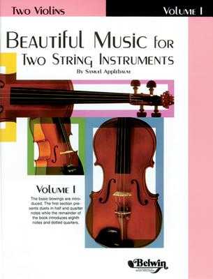 Beautiful Music for Two String Instruments, Bk 1: 2 Violins - Applebaum, Samuel