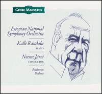 Beethoven, Brahms - Kalle Randalu (piano); Estonian National Symphony Orchestra; Neeme J�rvi (conductor)