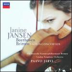 Beethoven, Britten: Violin Concertos - Fritz Kreisler (violin cadenza); Janine Jansen (violin); Paavo J�rvi (conductor)