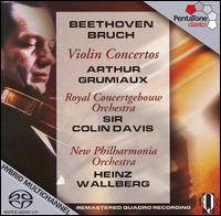 Beethoven, Bruch: Violin Concertos - Arthur Grumiaux (violin)