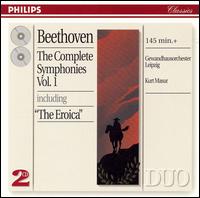 Beethoven: Complete Symphonies, Vol. 1 - Leipzig Gewandhaus Orchestra