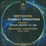 Beethoven: Diabelli Variations; Mozart: Violin Sonata, KV 454