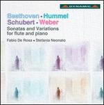 Beethoven, Hummel, Schubert, Weber: Sonatas and Variations for flute and piano