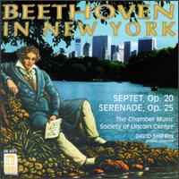 Beethoven in New York - Ani Kavafian (violin); Chamber Music Society of Lincoln Center (chamber ensemble); David Shifrin (clarinet);...