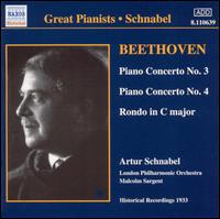 Beethoven: Piano Concertos and Rondos - Artur Schnabel (piano); London Philharmonic Orchestra; Malcolm Sargent (conductor)