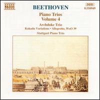 Beethoven: Piano Trios, Vol. 4 - Stuttgart Piano Trio