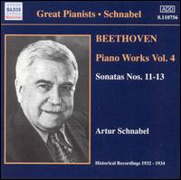 Beethoven: Piano Works, Vol. 4 - Artur Schnabel (piano)