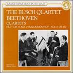 Beethoven: Quartets No. 7 Op. 59, No. 13 Op. 130 "Razoumovsky" - Busch String Quartet