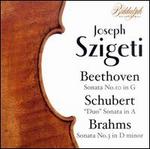 Beethoven, Schubert, Brahms: Violin Sonatas