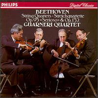 Beethoven: String Quartets Nos. 15 & 11 - Arnold Steinhardt (violin); David Soyer (cello); Guarneri Quartet; John Dalley (violin); Michael Tree (viola)