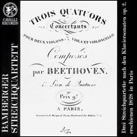 Beethoven: String Quartets, Op. 2 - Bamberger Streichquartett