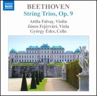 Beethoven: String Trios - Attila Falvay (violin); Gyorgy Eder (cello); J�nos Feh�rv�ri (viola)