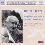 Beethoven: Symphonies No. 2 & 4