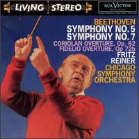 Beethoven: Symphonies Nos. 5 & 7 - Chicago Symphony Orchestra; Fritz Reiner (conductor)