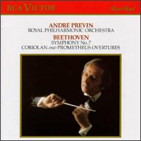 Beethoven: Symphony No. 7; Coriolan & Prometheus Overtures - Royal Philharmonic Orchestra; Andr� Previn (conductor)