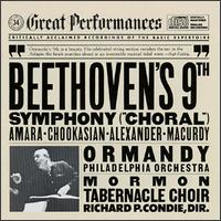 Beethoven: Symphony No. 9 - John Macurdy (bass); Lili Chookasian (alto); Lucine Amara (soprano); Mormon Tabernacle Choir (choir, chorus)