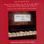 Beethoven: Trio in D/Trio in E flat