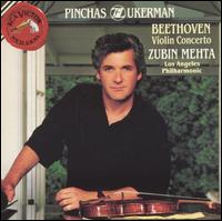 Beethoven: Violin Concerto - Marc Neikrug (piano); Pinchas Zukerman (violin); Los Angeles Philharmonic Orchestra; Zubin Mehta (conductor)