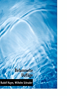 Befammelte Uuffage - Haym, Rudolf, and Schrader, Wilhelm