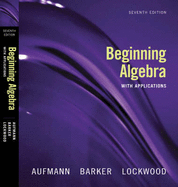 Beginning Algebra: With Applications
