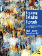 Beginning Behavioral Research: A Conceptual Primer