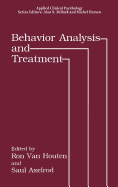 Behavior Analysis and Treatment