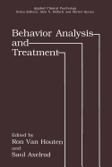 Behavior Analysis and Treatment