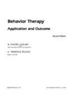 Behavior Therapy: Application and Outcome