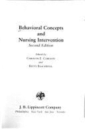 Behavioral Concepts and Nursing Intervention