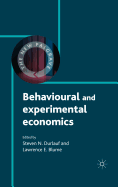 Behavioural and Experimental Economics