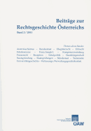 Beitrage Zur Rechtsgeschichte Osterreichs Band 2/2011