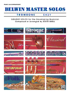 Belwin Master Solos (Trombone), Vol 1: Easy Piano Acc.
