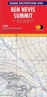 Ben Nevis Summit - Harvey Map Services Ltd