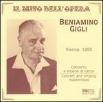 Beniamino Gigli in Vienna