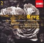 Berg: Lyric Suite; Violin Concerto; Lulu-Suite