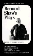 BERNARD SHAW PLAYS NCE 1E PA