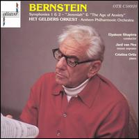 Bernstein: Symphonies Nos. 1 & 2 - Cristina Ortiz (piano); Jard van Nes (mezzo-soprano); Het Gelders Orkest; Elyakum Shapirra (conductor)