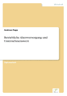 Betriebliche Altersversorgung Und Unternehmenswert