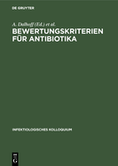 Bewertungskriterien Fur Antibiotika