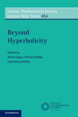 Beyond Hyperbolicity - Hagen, Mark (Editor), and Webb, Richard (Editor), and Wilton, Henry (Editor)