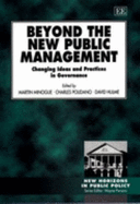 Beyond the New Public Management: Changing Ideas and Practices in Governance